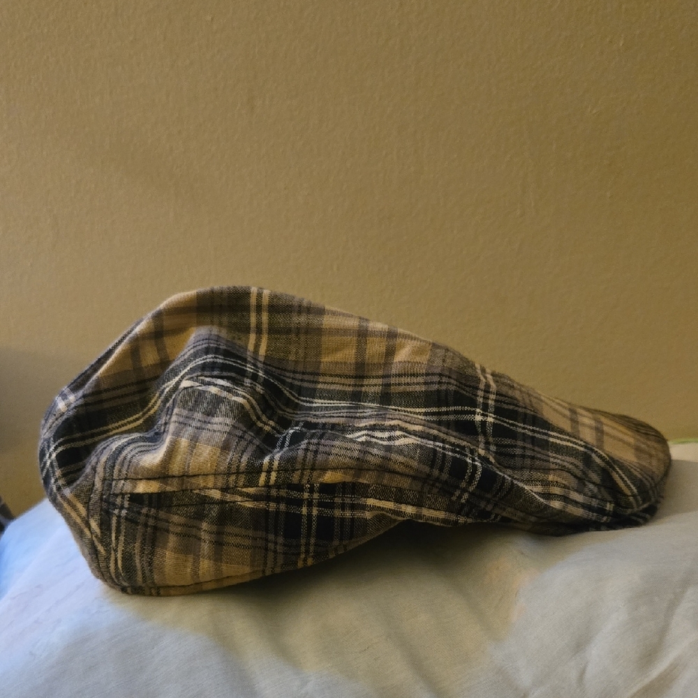 Plaid Flat Cap